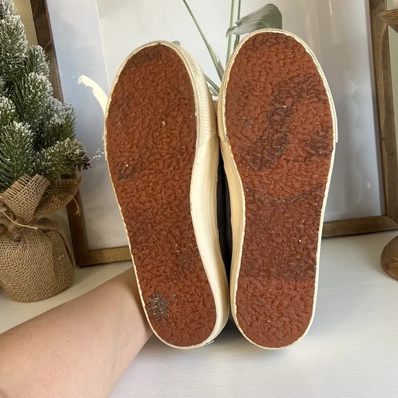 Superga Blue Platform Sneakers - Picture 7 of 8